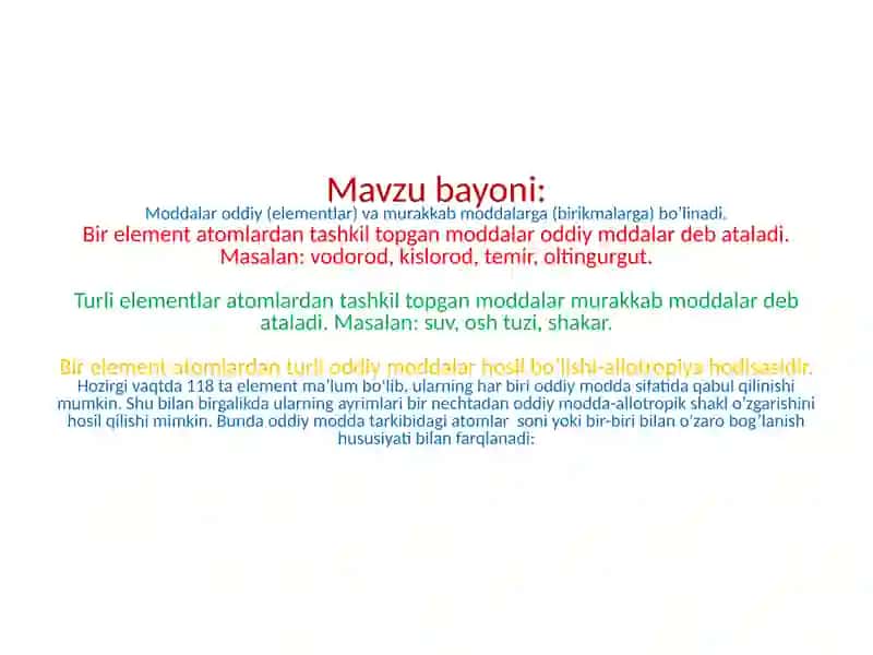 Qoʻllanmalar taqdimotlar darsliklar toʻplami 4