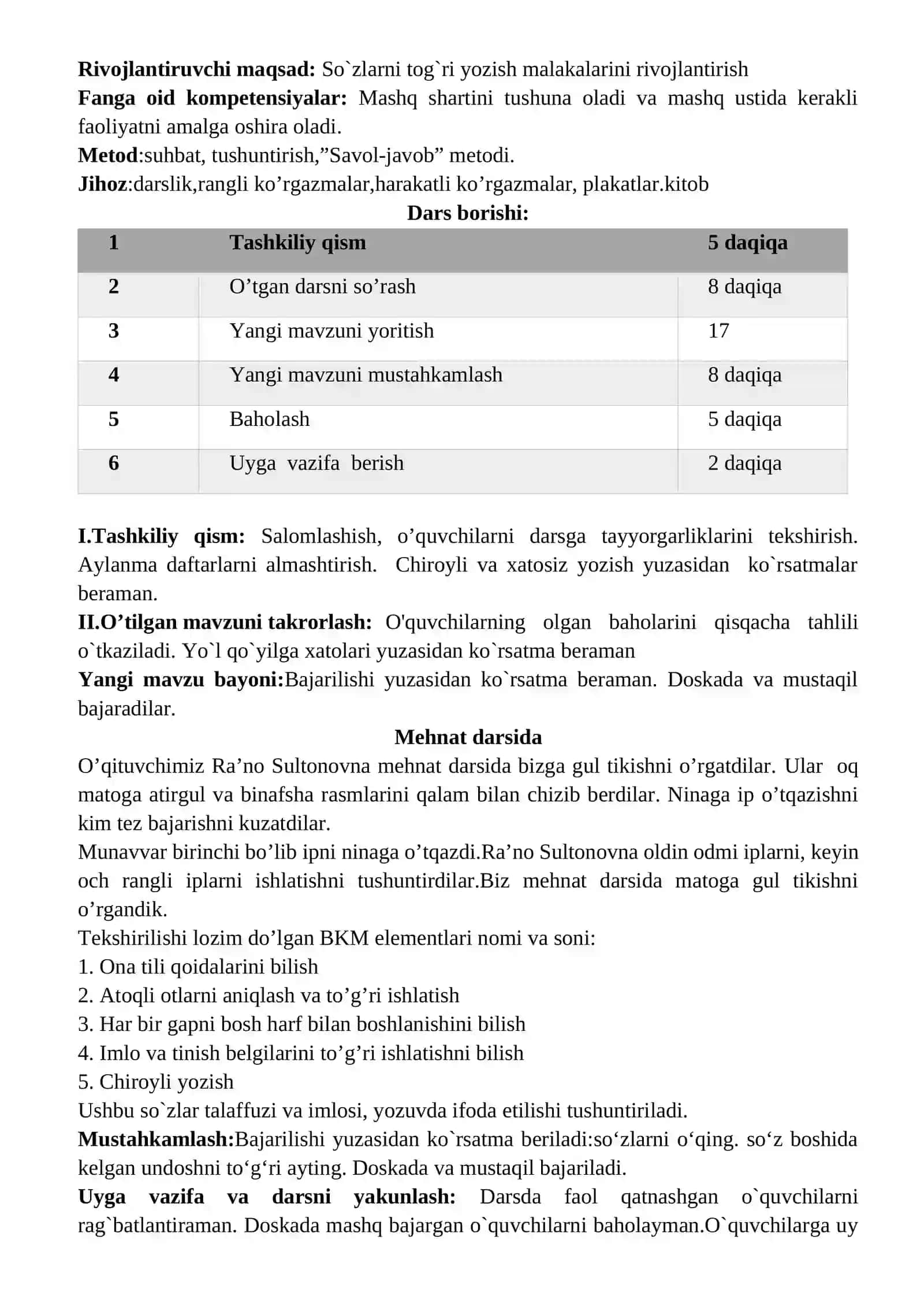 1-nazorat ishi Diktant 4