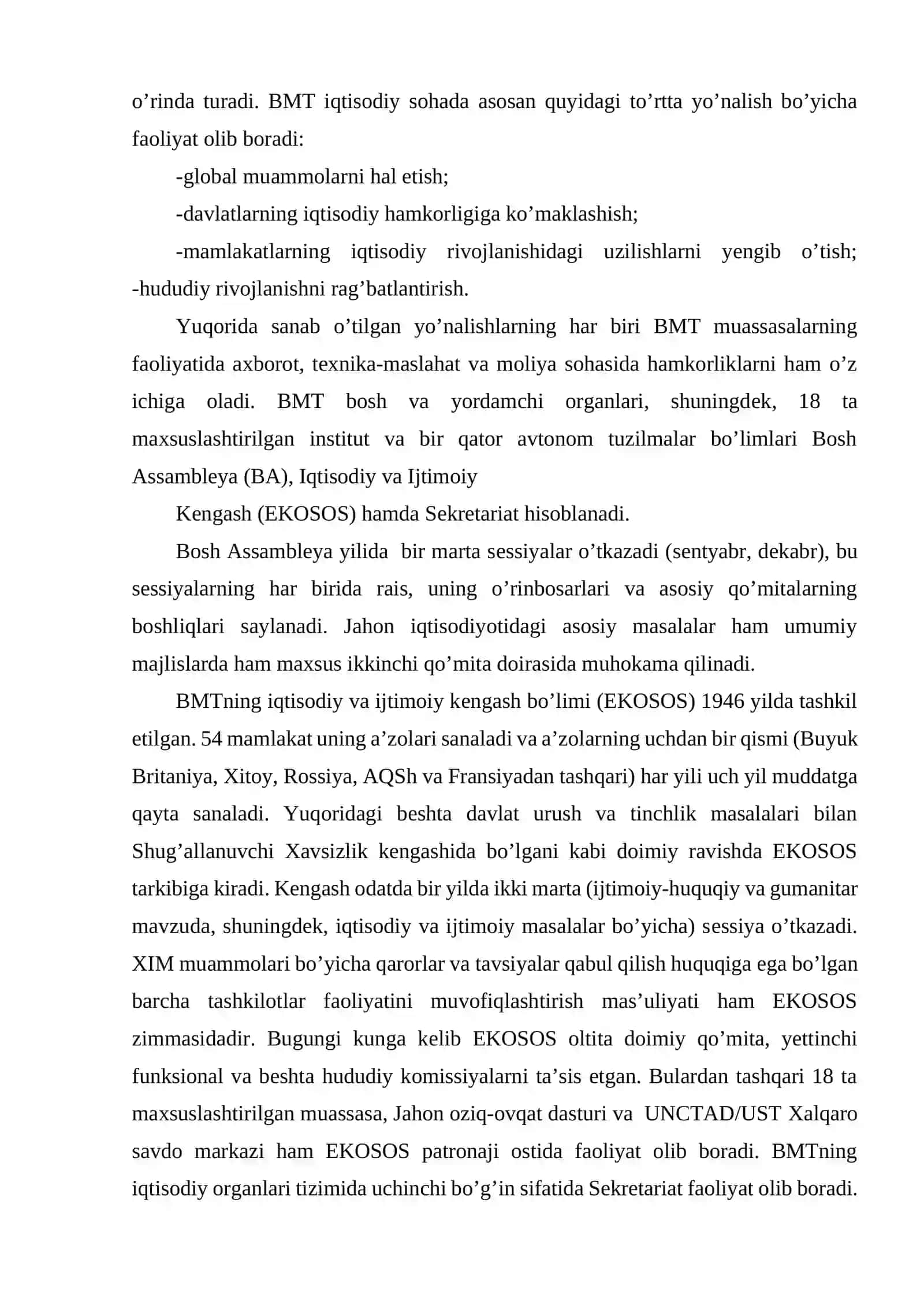 Хalqaro tashkilotlarning iqtisodiy roli 4