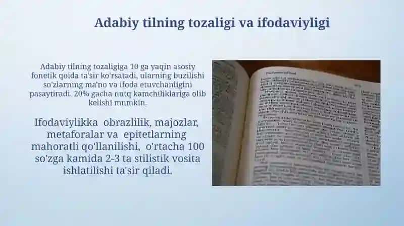 Adabiy tilning fonetik valeksikmeʼyorlari 4