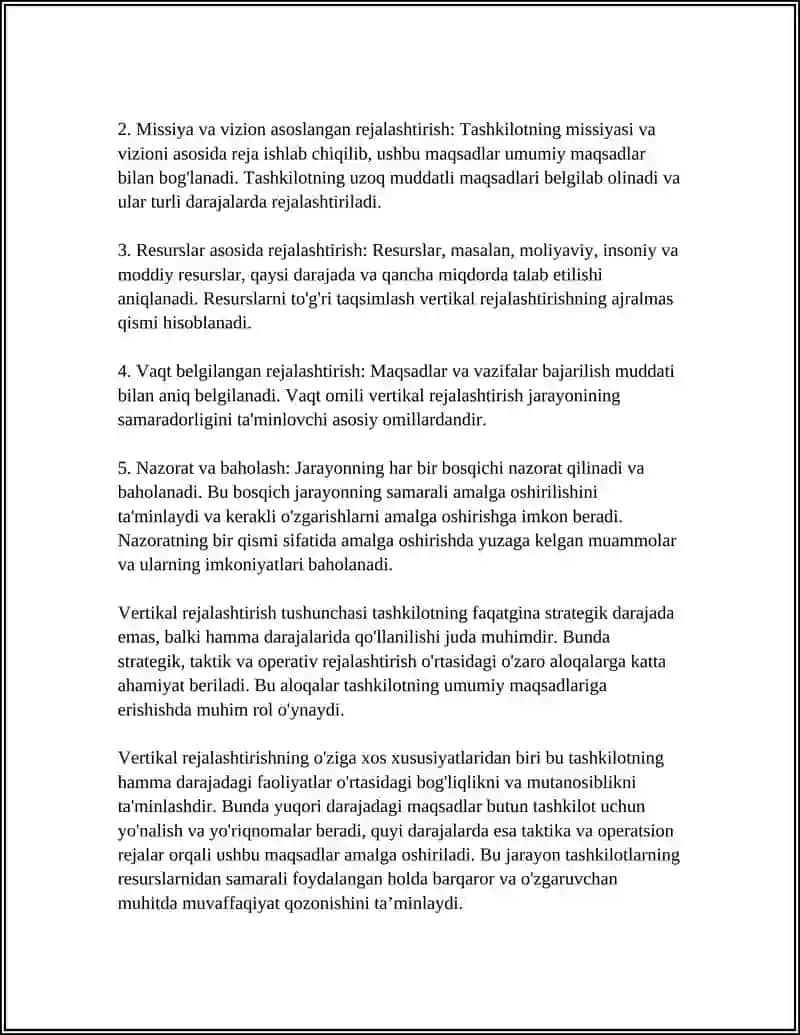 VERTIKAL REJALASHTIRISH USULLARI 4