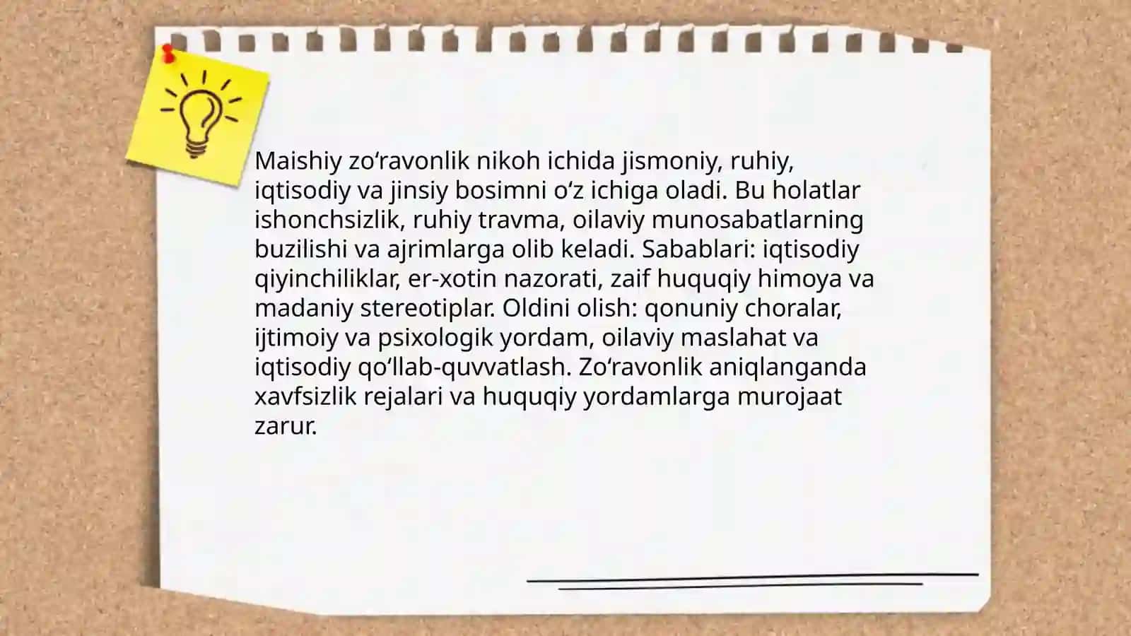 Nikoh ajrimlari va oilaviy munosabatlar 4