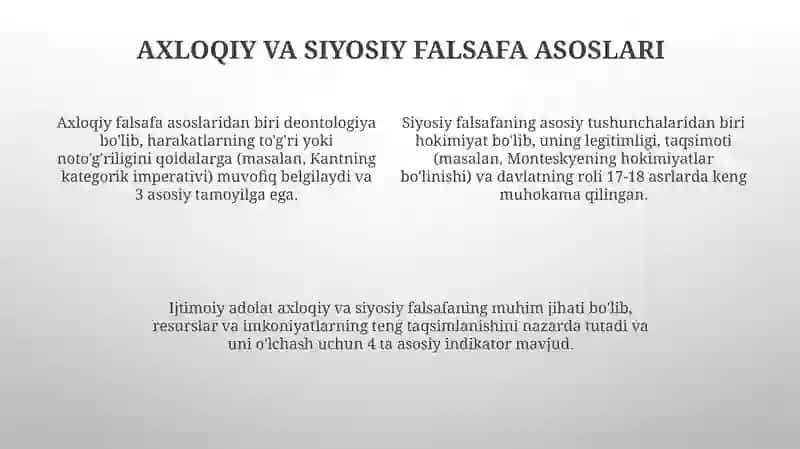 Jamiyat va inson falsafasi 4