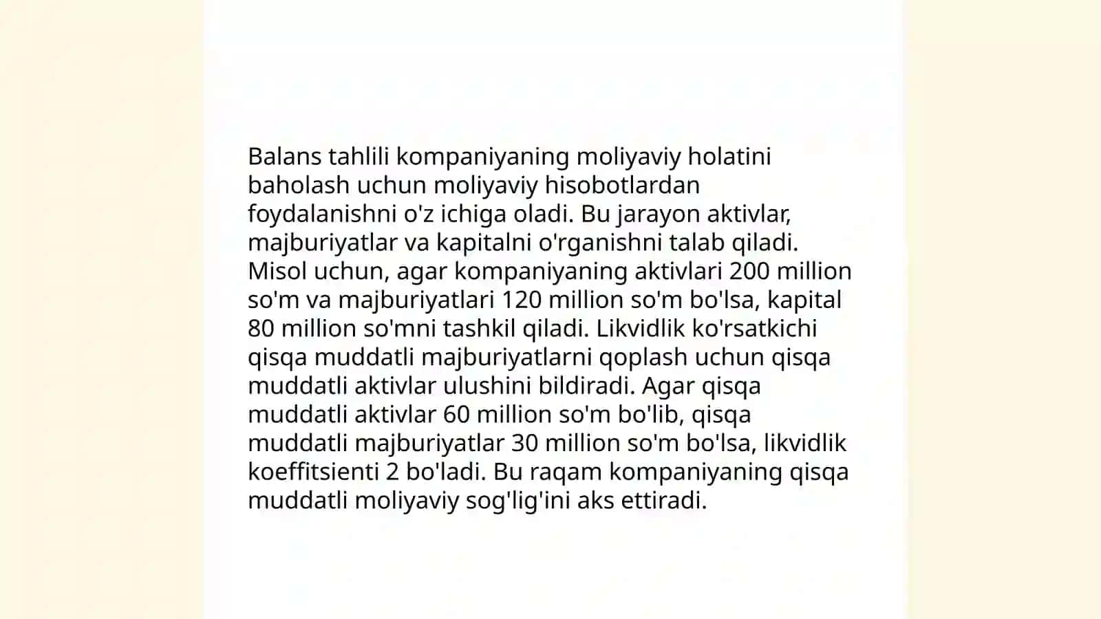 Moliyaviy ma'lumotlarni kuzatish va tahlil qilish 4