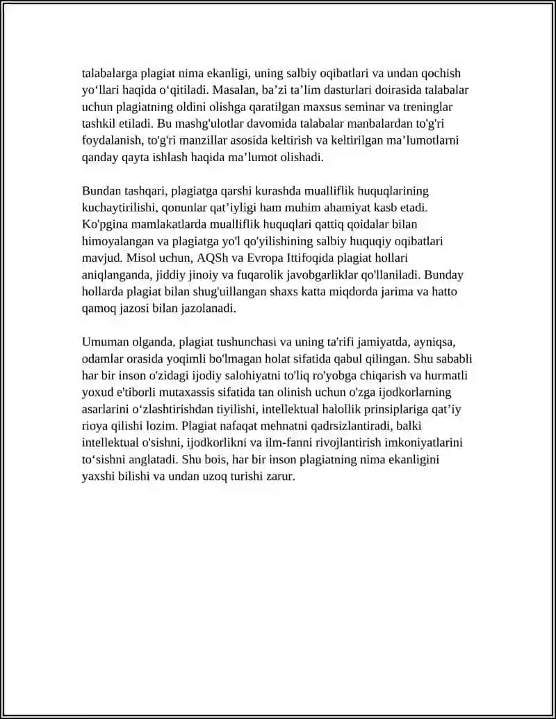 ILMIY ISHDA PLAGIT TUSHUNCHASI 4