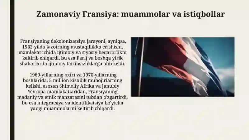 Fransiyada siyosiy yangilanishlar 4