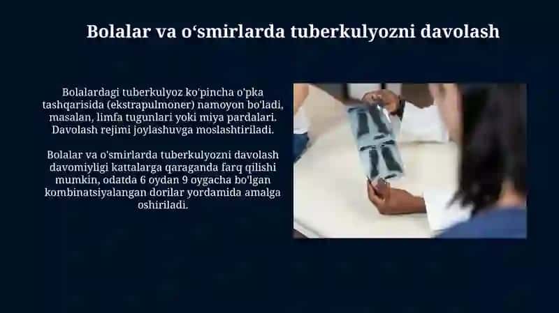 Tuberkulyozni davolash 4