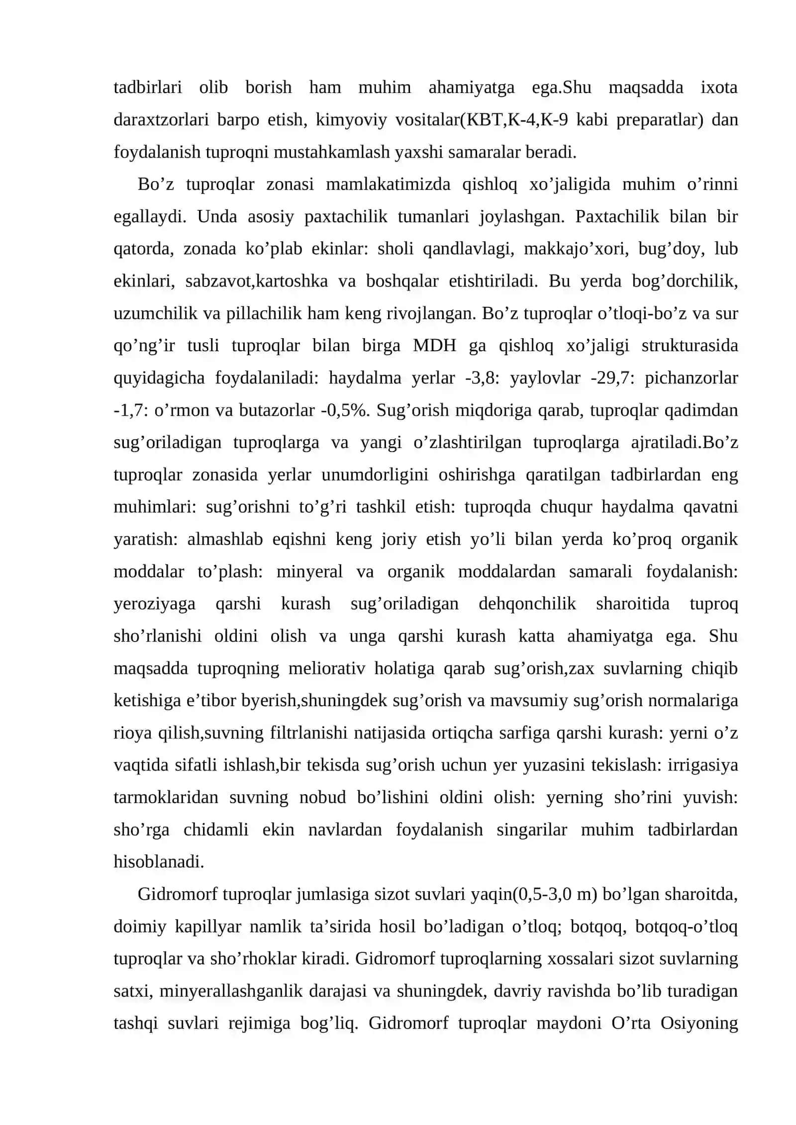 Cho’l zonasining tuproqlari 4