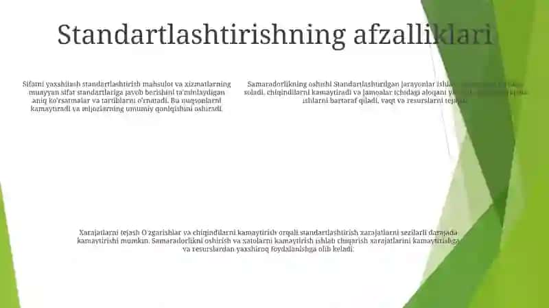 Standartlashtirish Va Sifat 4