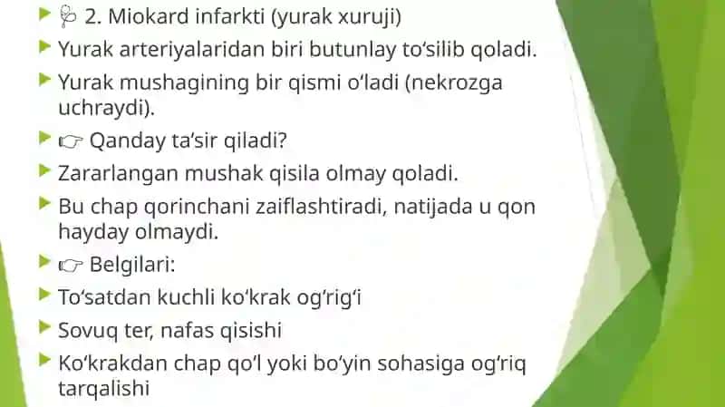 Chapqorincha yetishmovchiligi 4