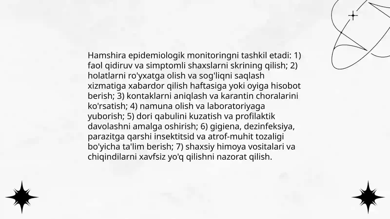 Terining parazitar kasalliklarida hamshiralik ishi 4