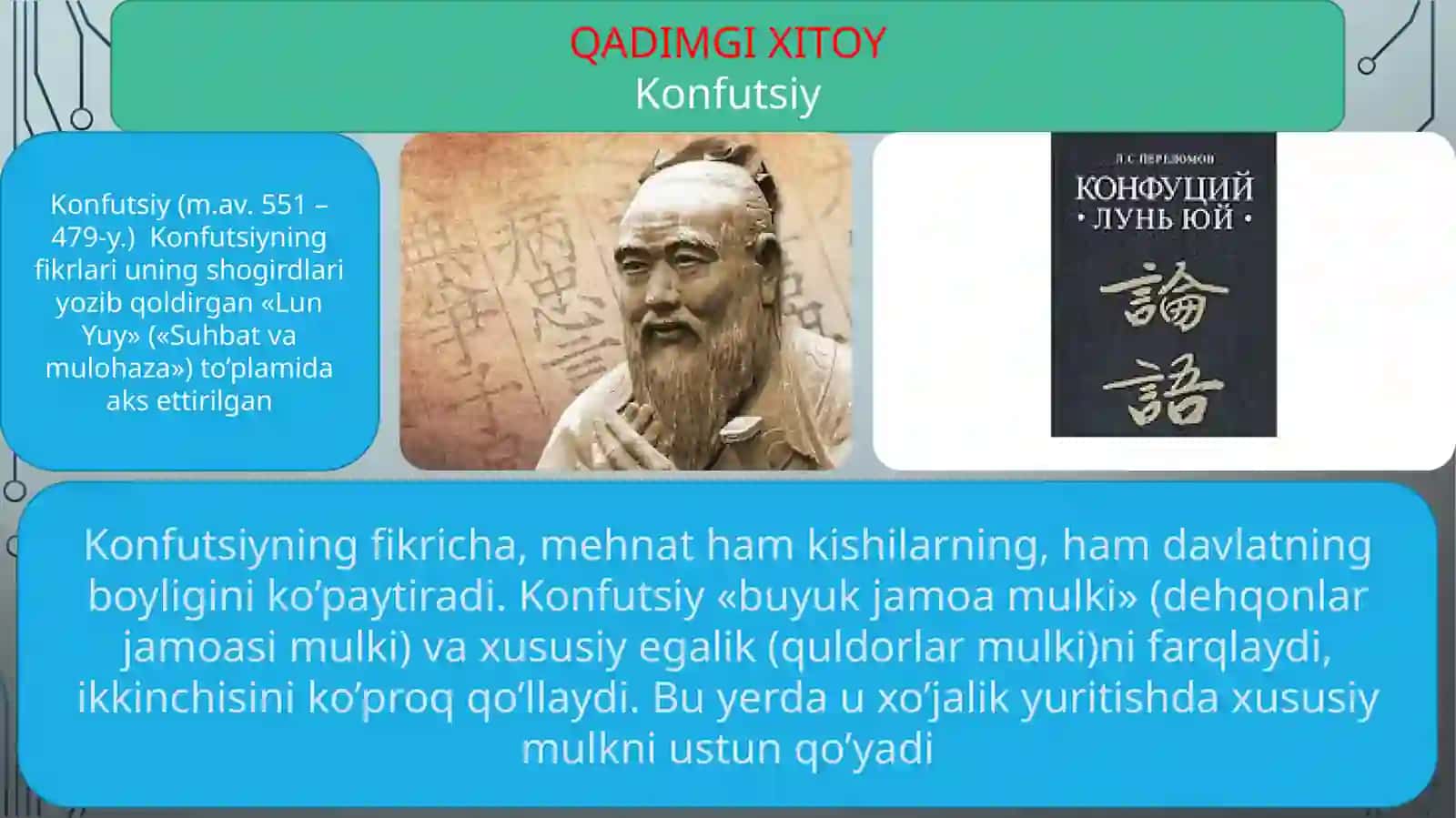 QADIMGI DAVRDA IQTISODIY QARASHLAR 4