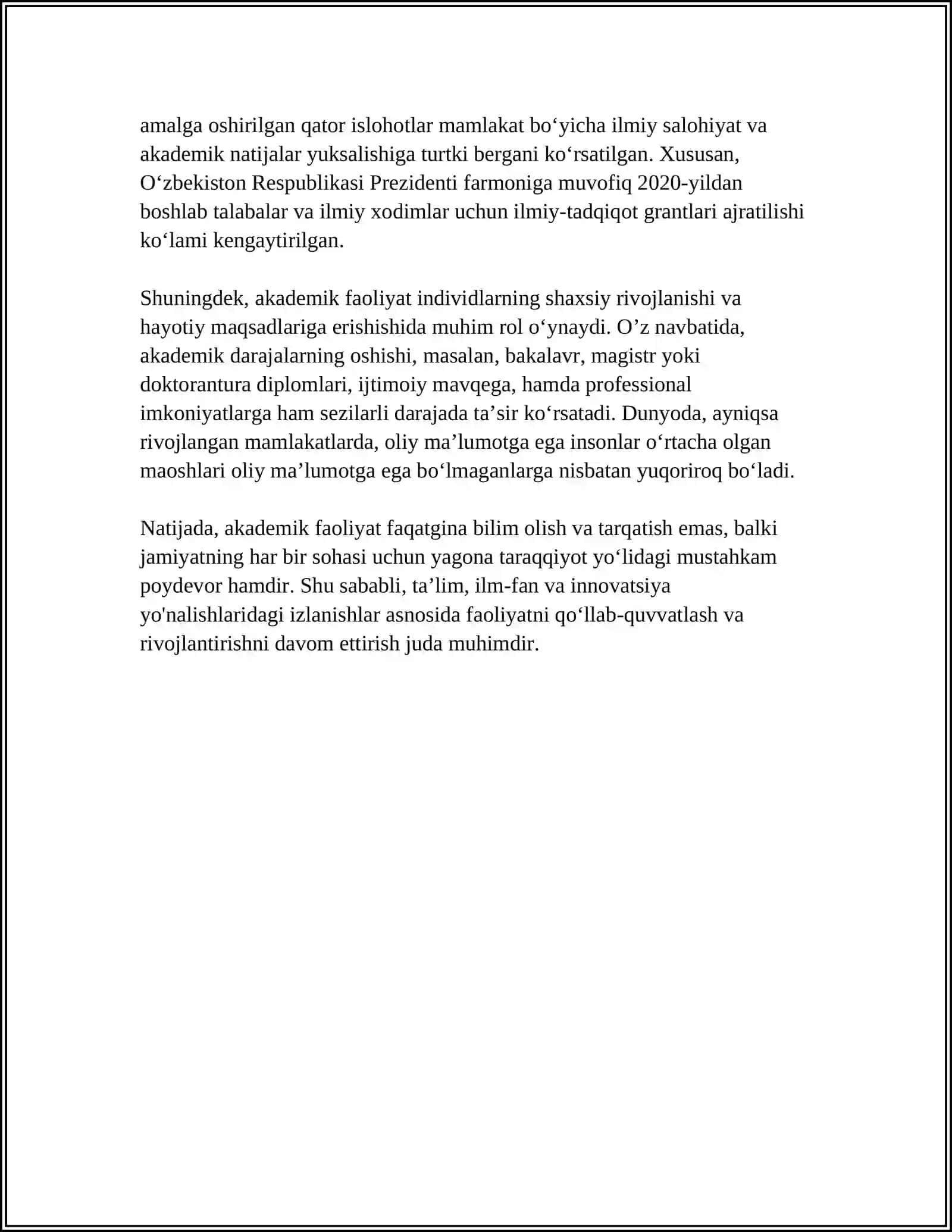 AKADEMIK FAOLIYAT VA UNING MOHIYATI 4