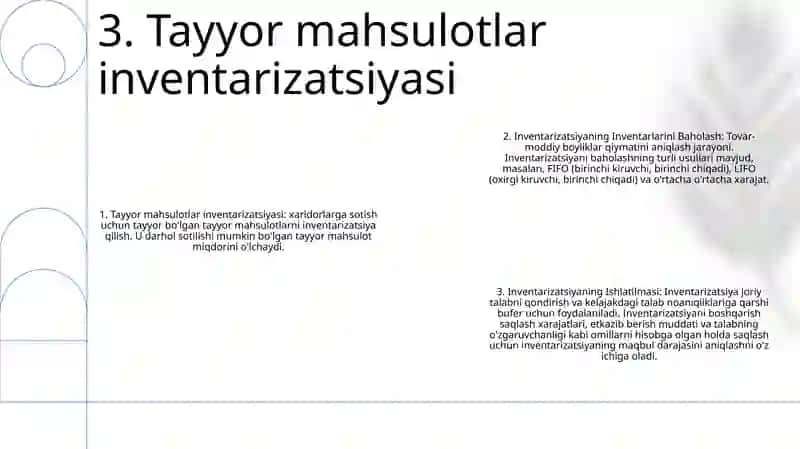 Xom ashyo inventarizatsiyasi 4