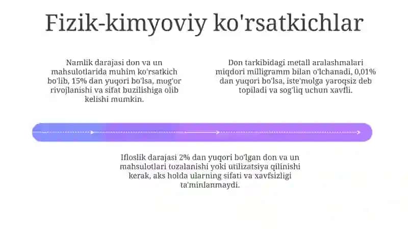 Don va un mahsulotlarini sanitar-gigiyenik ekspertizasi 4