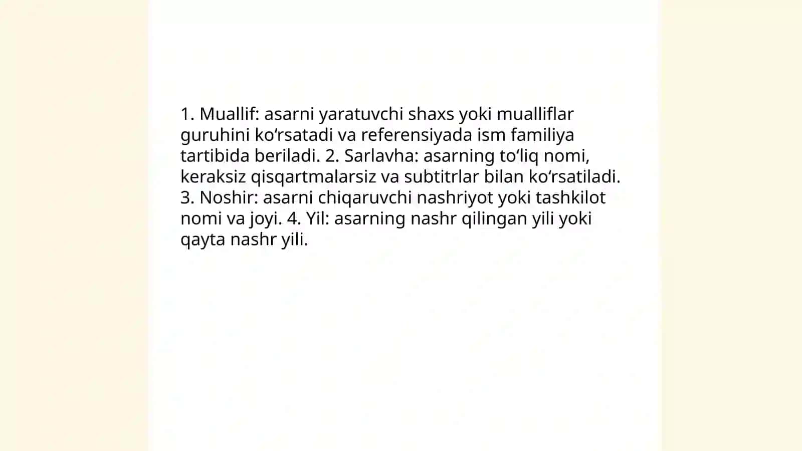 Bibliografik yozuv tushunchasi 4