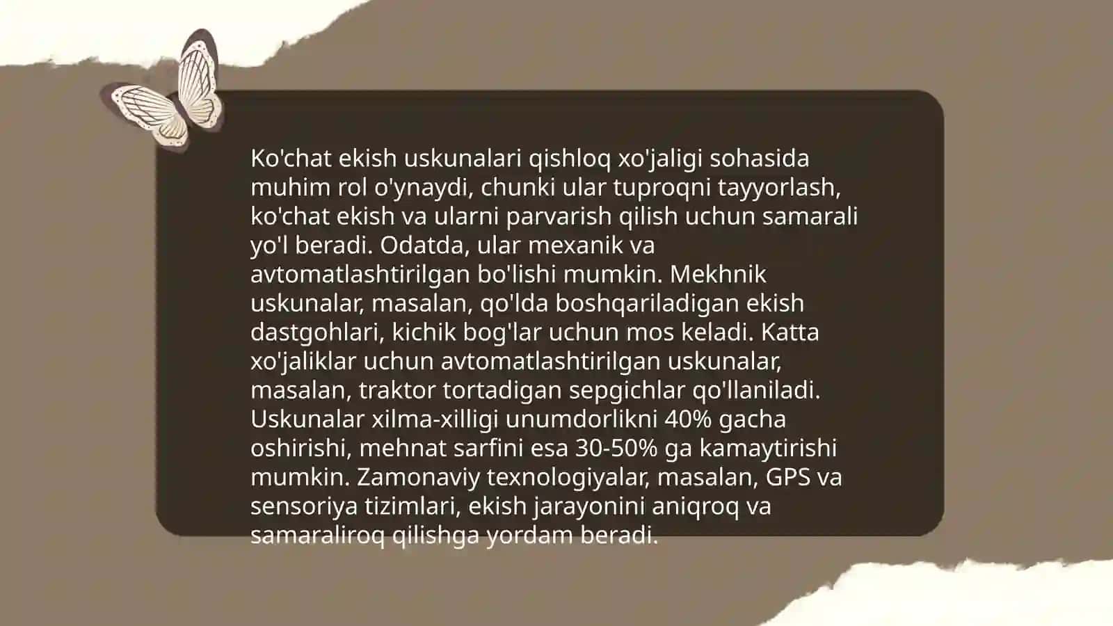 Ko'chat oralariga ishlov berish mashinalari 4