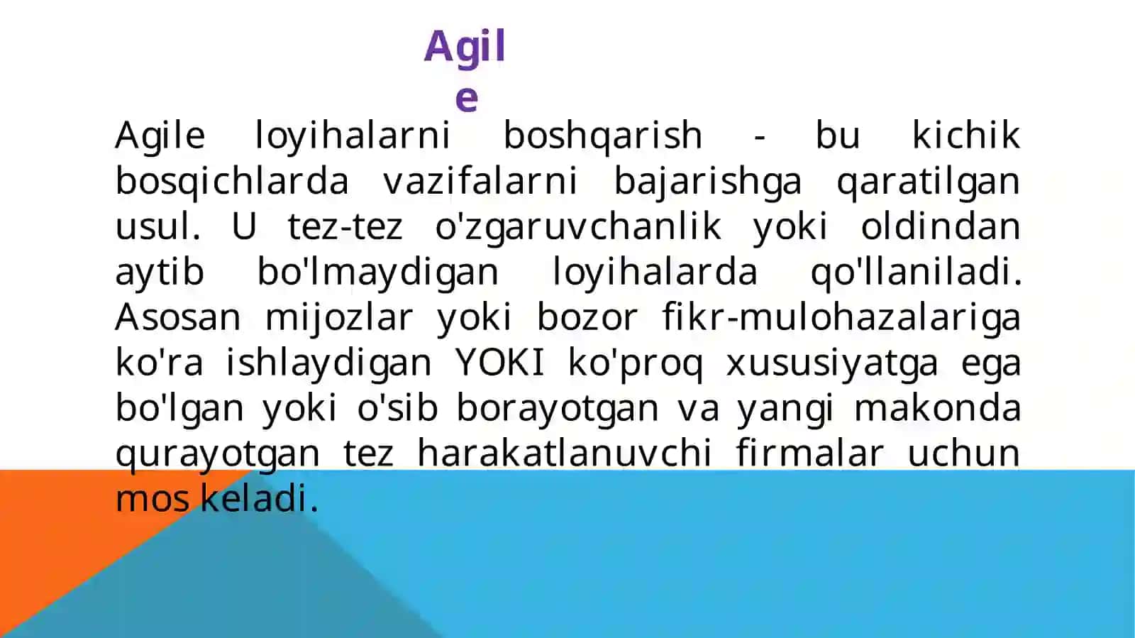 AGILE VA SCRUM 4