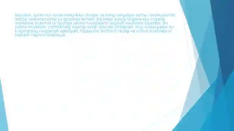 Tut toʻqimalarining irsiy xususiyatlari 4