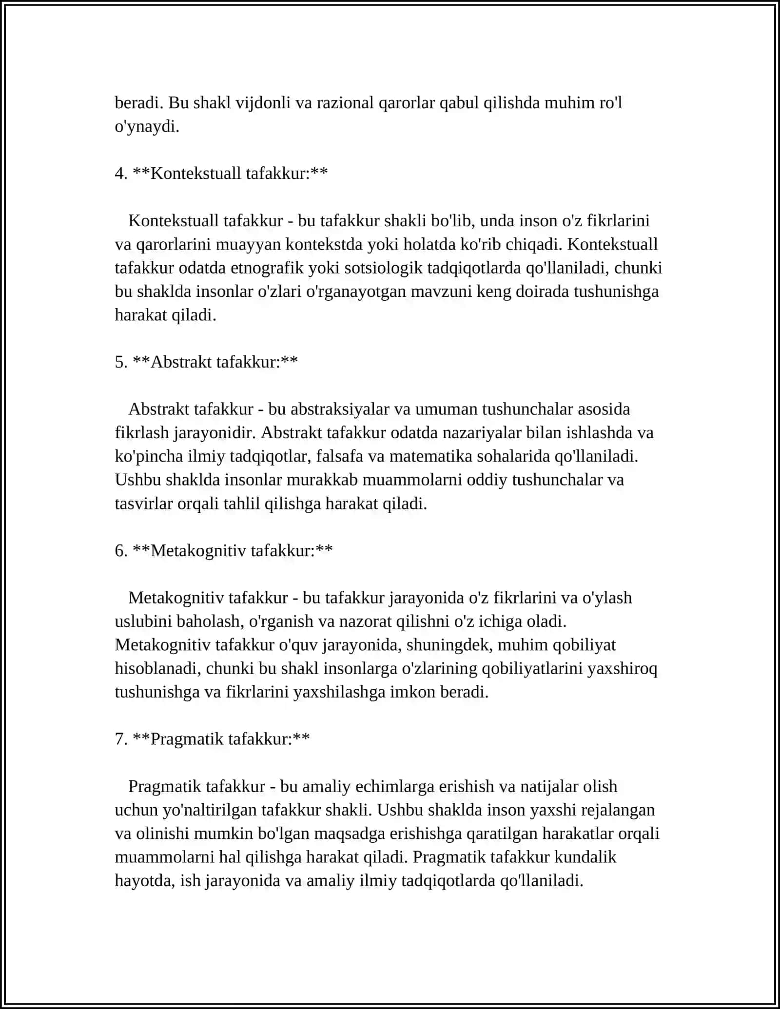 TAFAKKURNING MANTIQIY SHAKLLARI VA QONUNLARI 4
