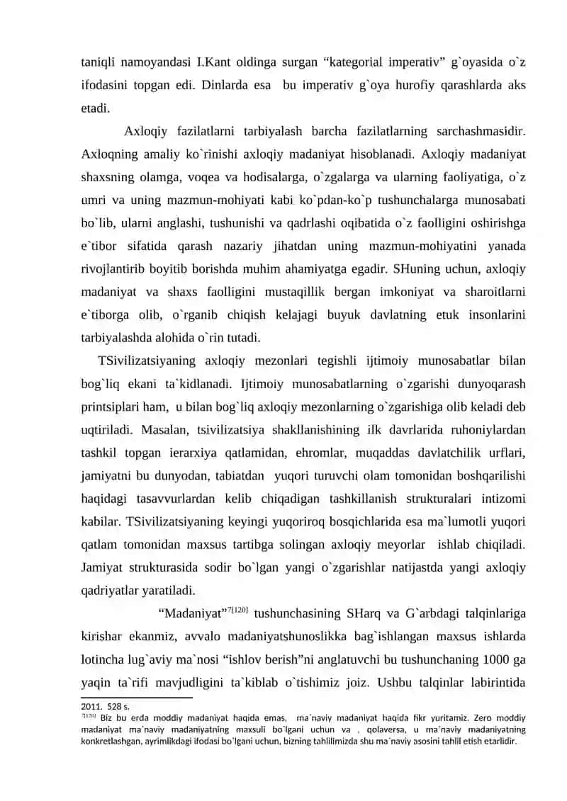Aхloq va madaniyatning globallashuvi 4