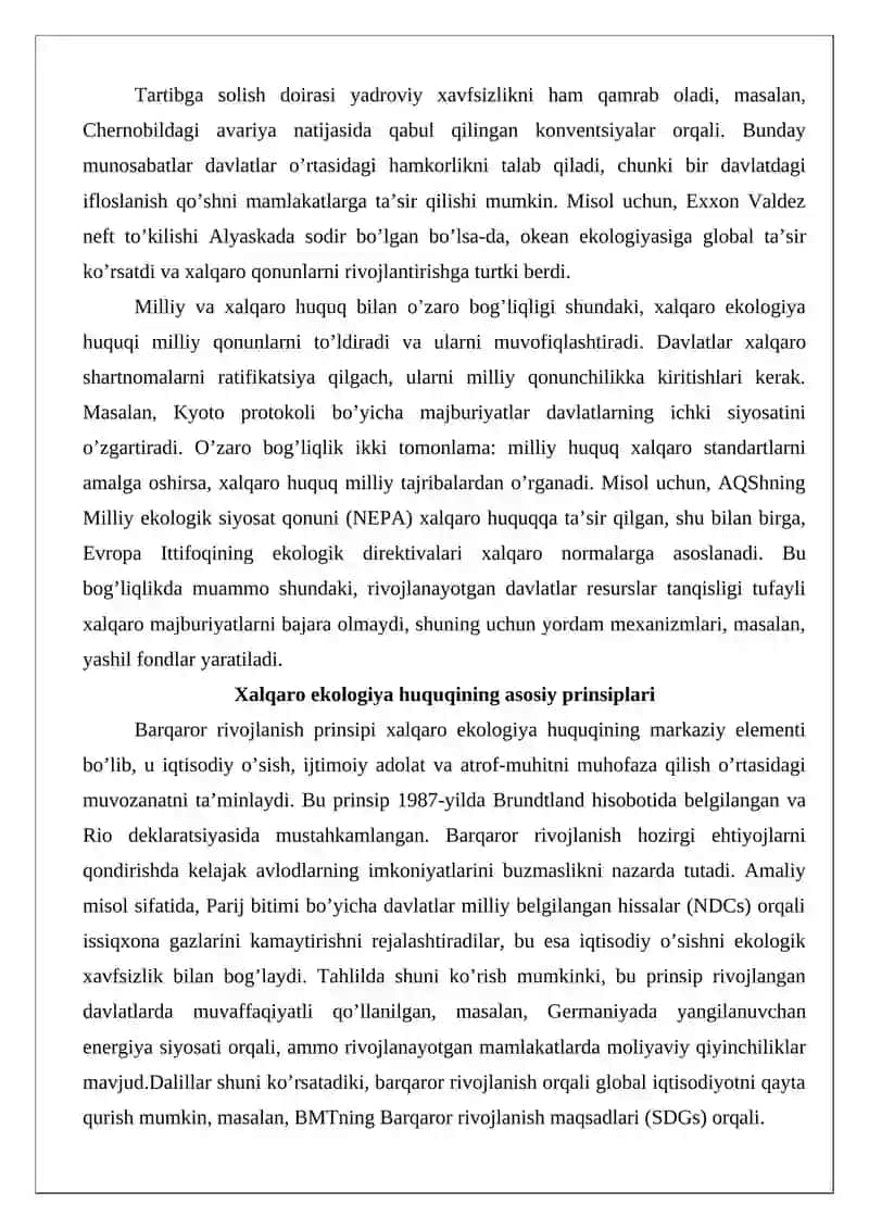 Xalqaro ekologiya huquqi 4