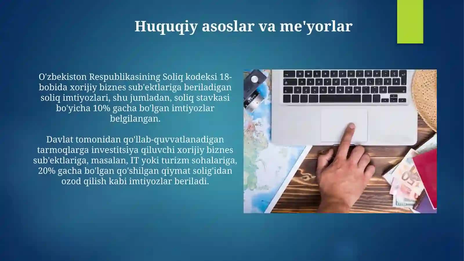 Soliq imtiyozlari turlari 4