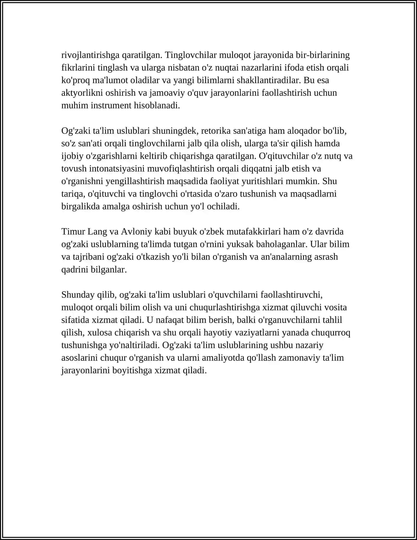 OGZAKI VA AMALIY USLUBLAR 4