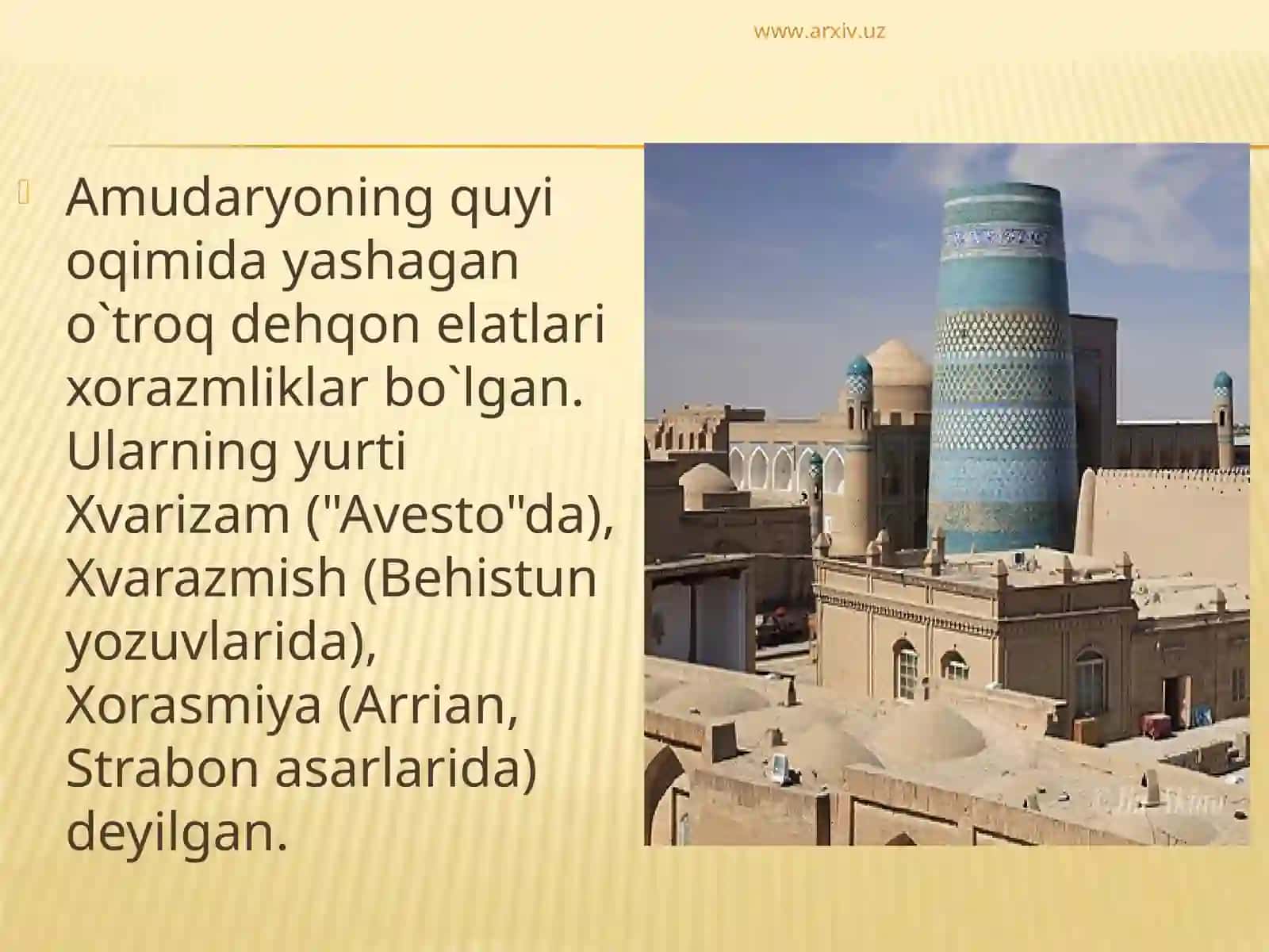 O`zbekiston tarixi eng qadimgi yozma manbalarda 4