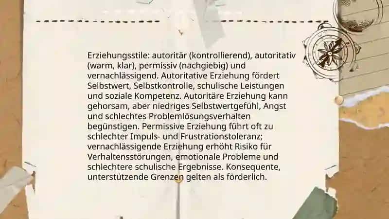 Erziehung und Lernen 4