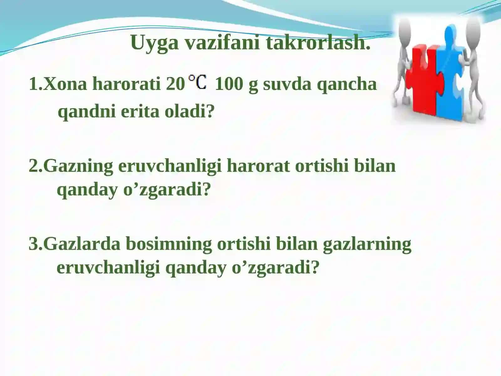 Metalmaslar va metallar. 4