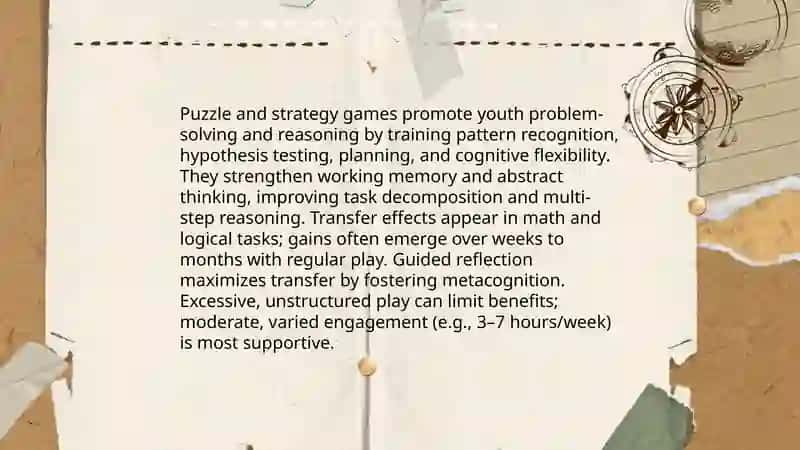 Action video games and cognitive development in youth 4