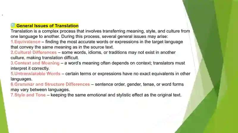 Concept of Translation 4