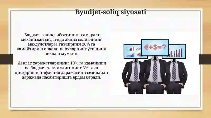 Инфляция ва унга қарши кураш усуллари 4