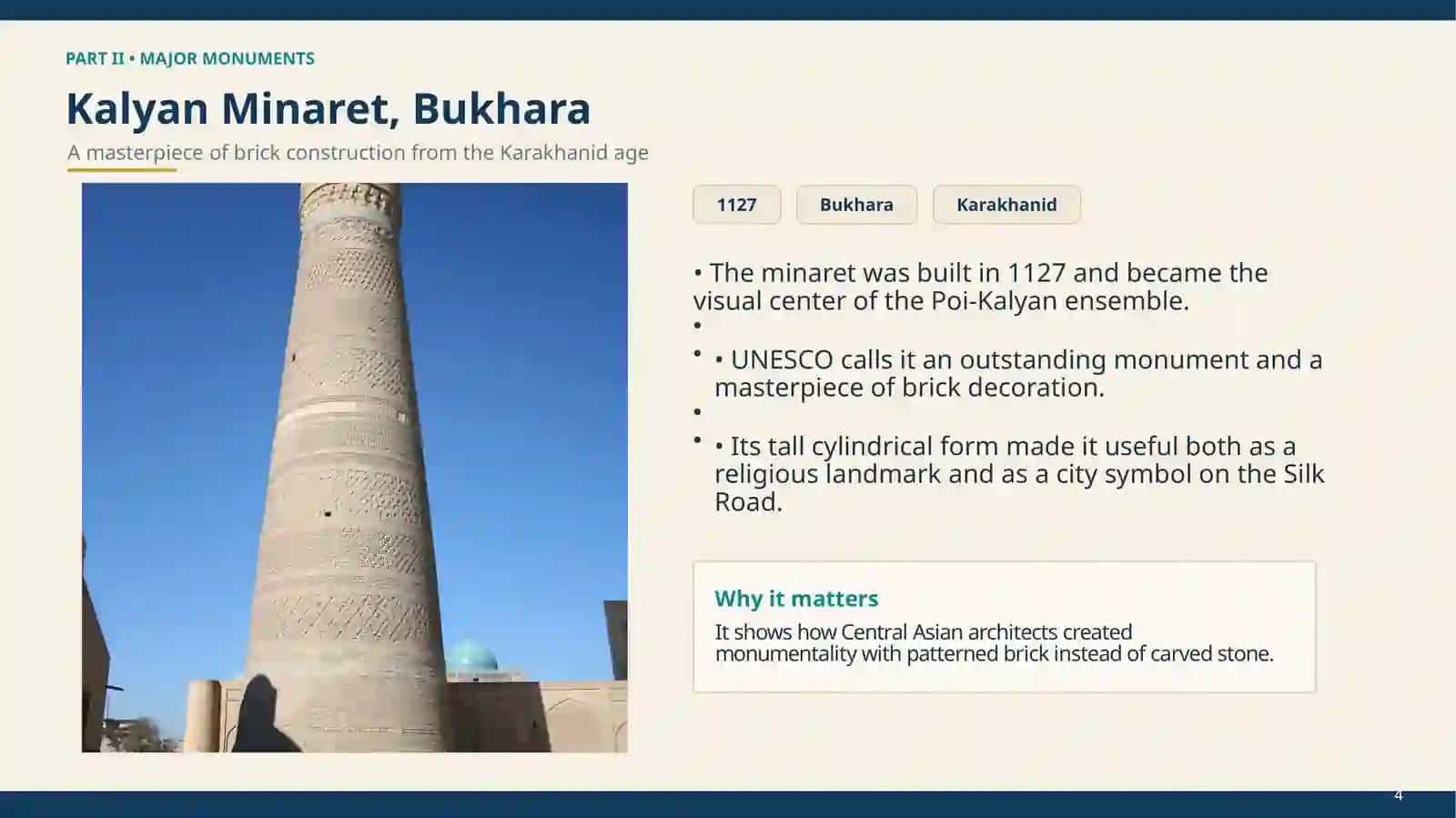 Ancient Monuments of Uzbekistan 4