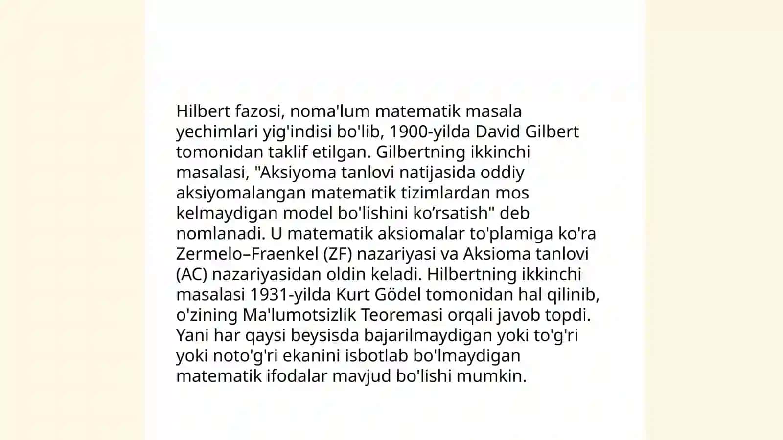 Kvant mexanikaning matematik apparati 4