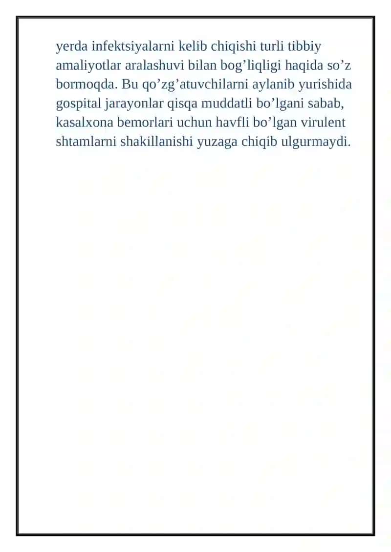 Kasalxona ichi infektsiyalari 4