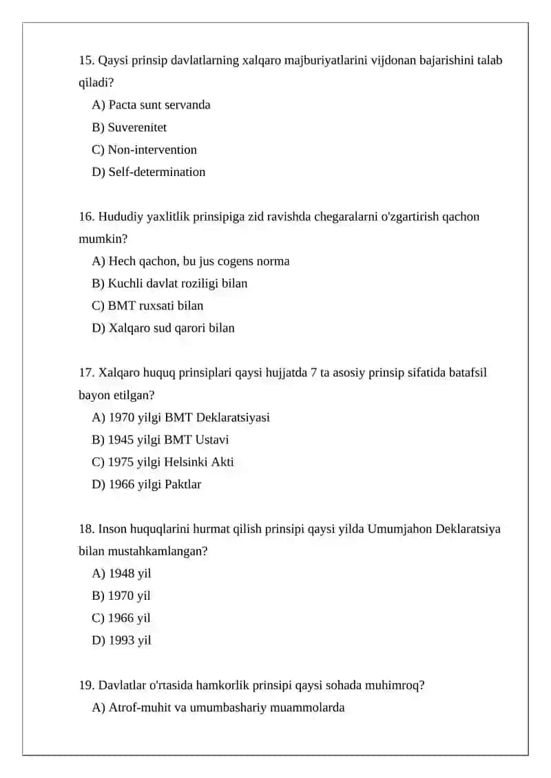 Xalqaro huquqning asosiy prinsiplari 4