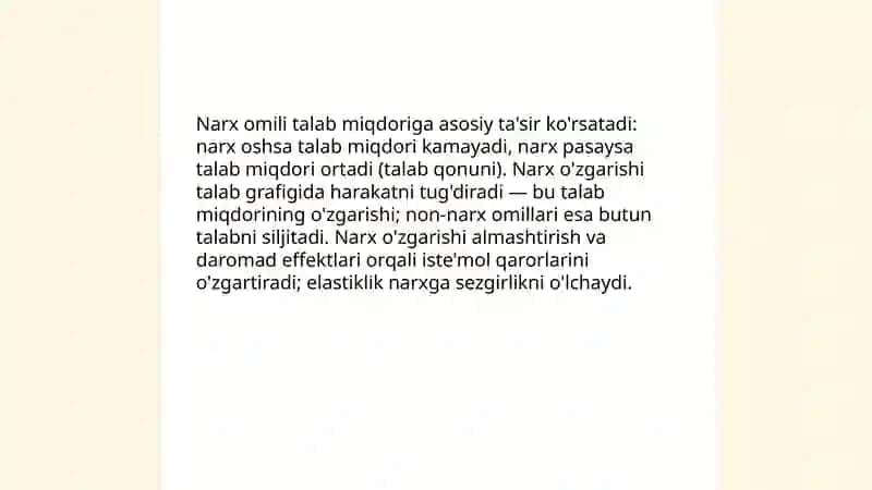 talab va taklif.bozor muvozanati 4