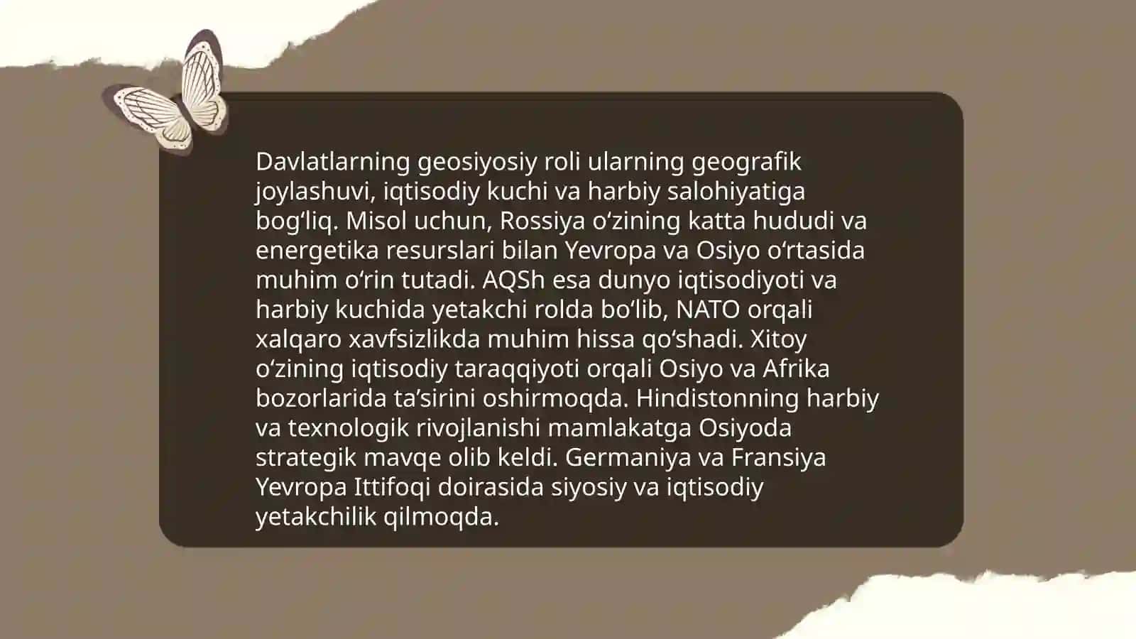 Geosiyosat asoslarining asosiy manbalari 4