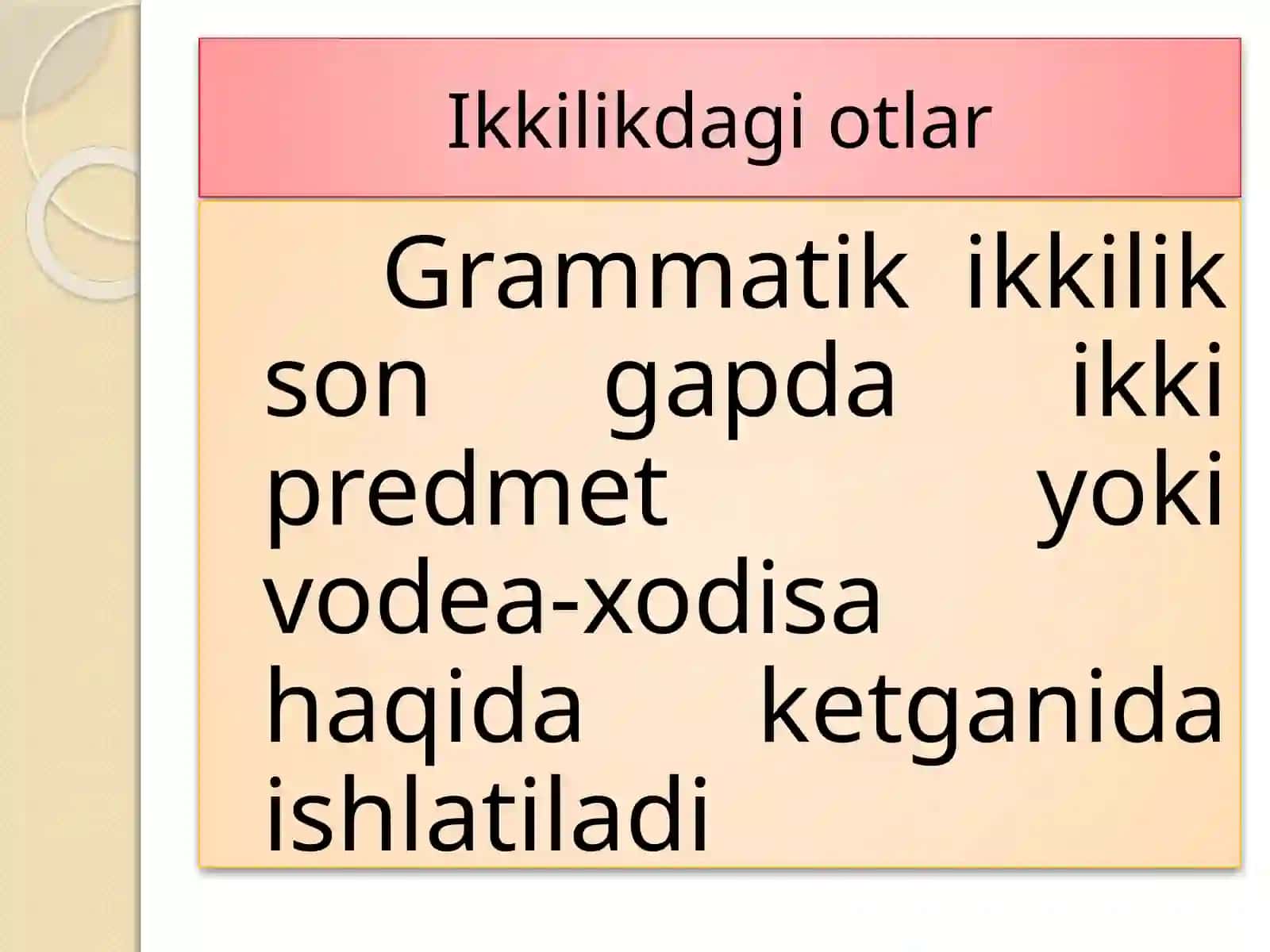 Otlarda ikkilik soni 4