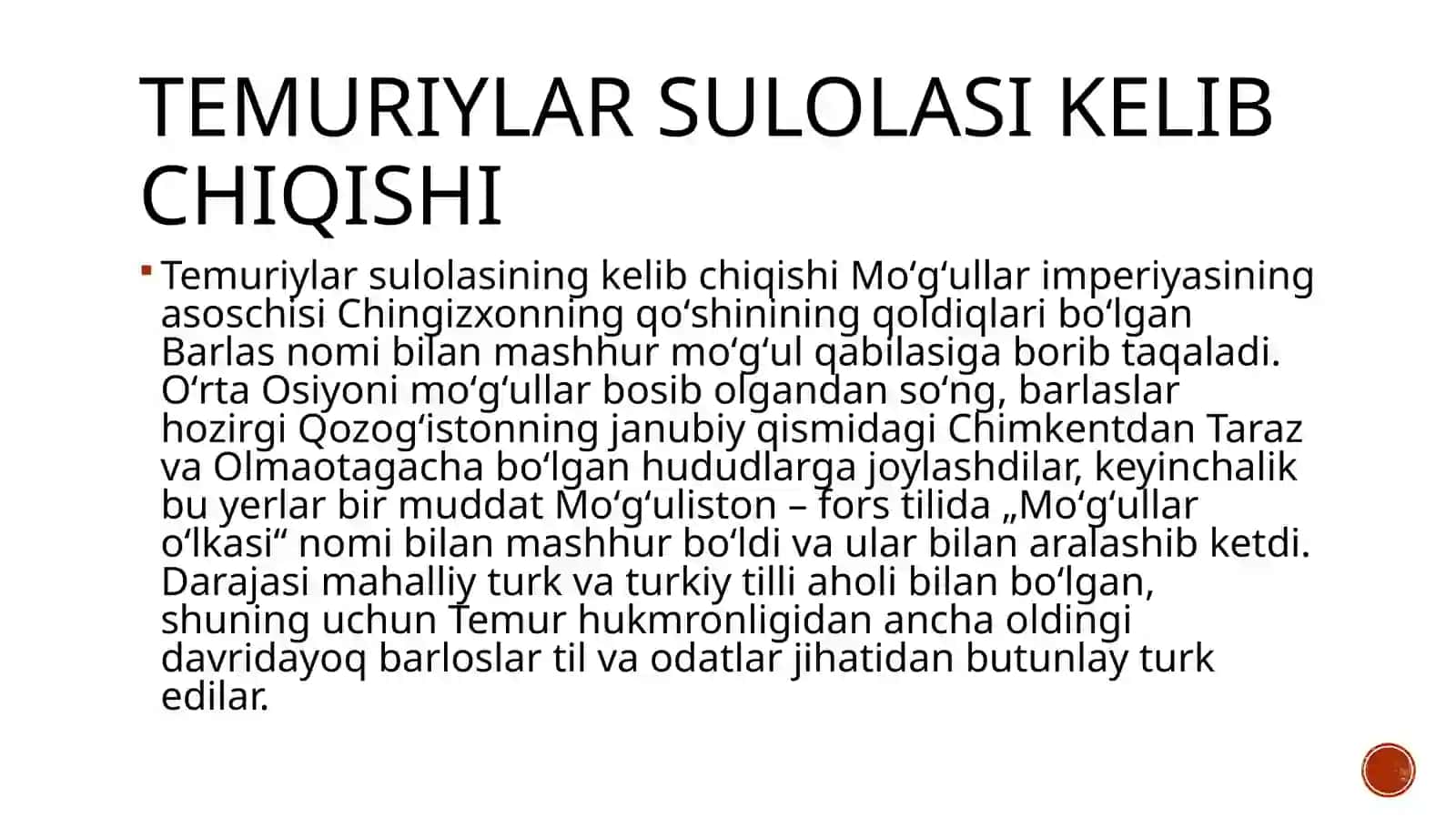 Amir Temur va Temuriylar davri davlatchiligi 4