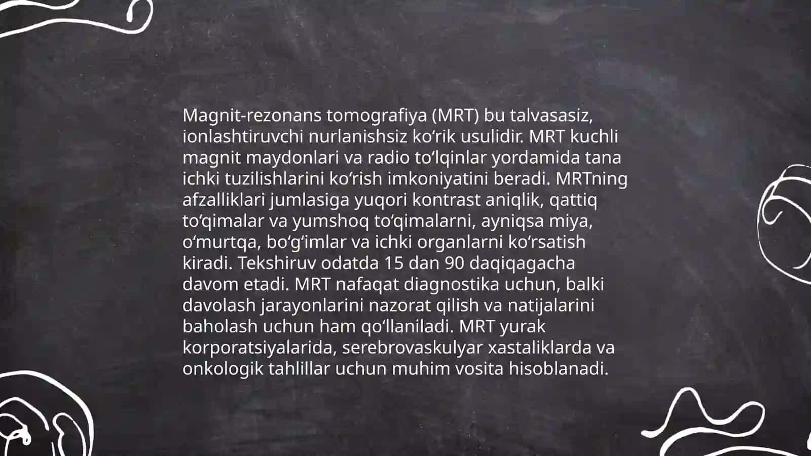 Lor a’zolarining zamonaviy tekshirish usullari 4