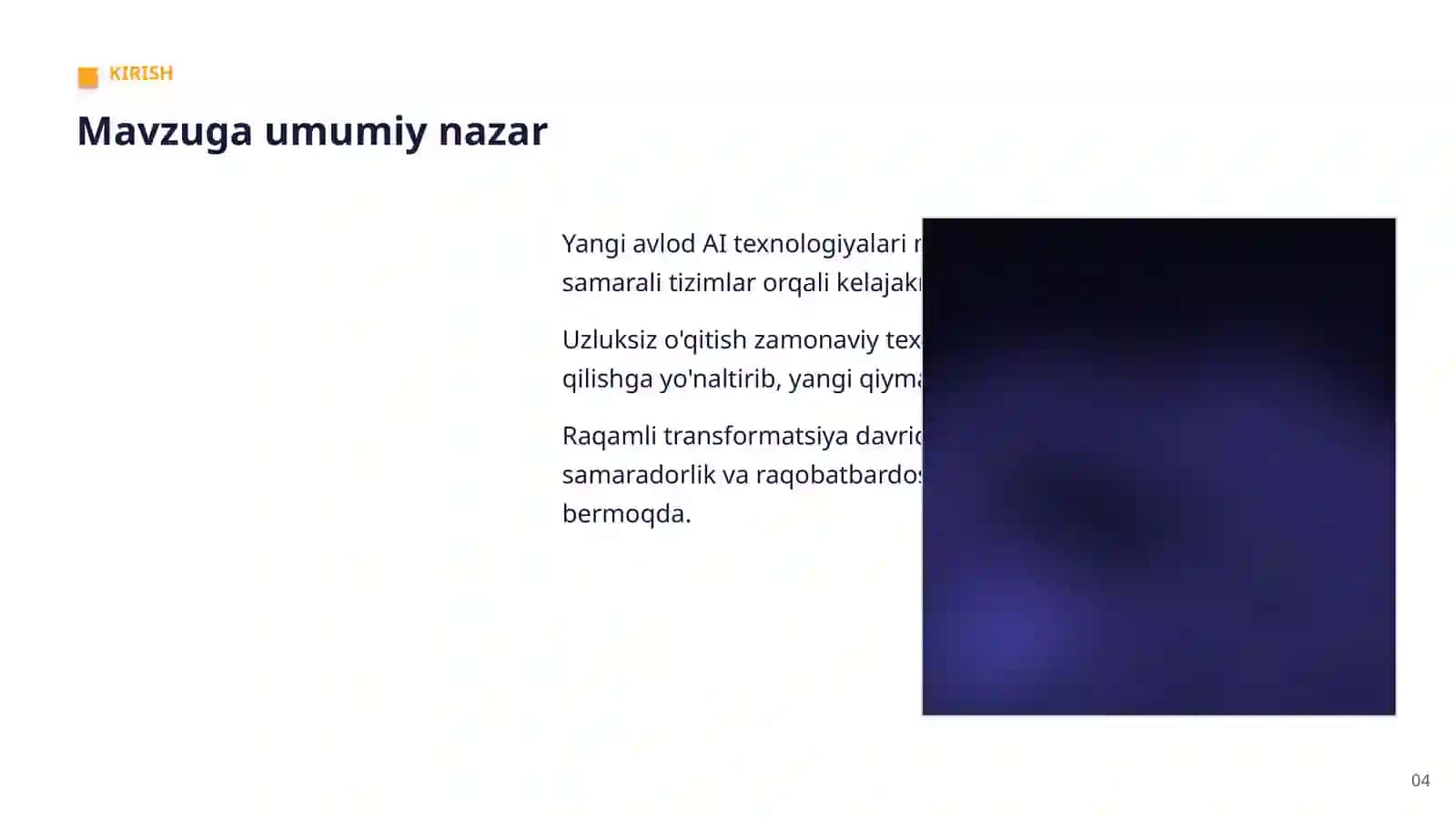 YANGI AVLOD AI TEXNOLOGIYALARI 4