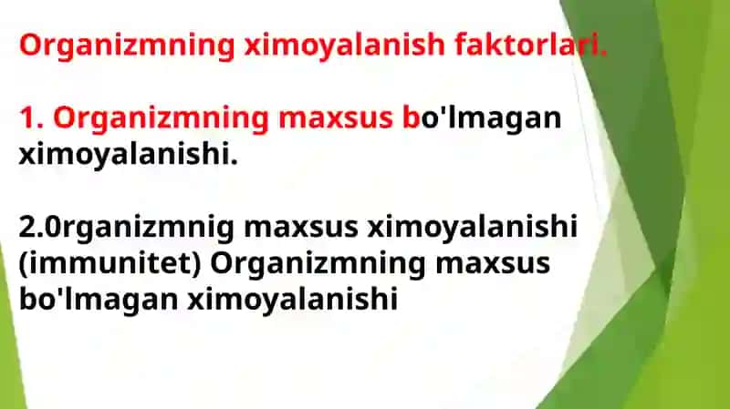 Immunitet va uning turlari 4
