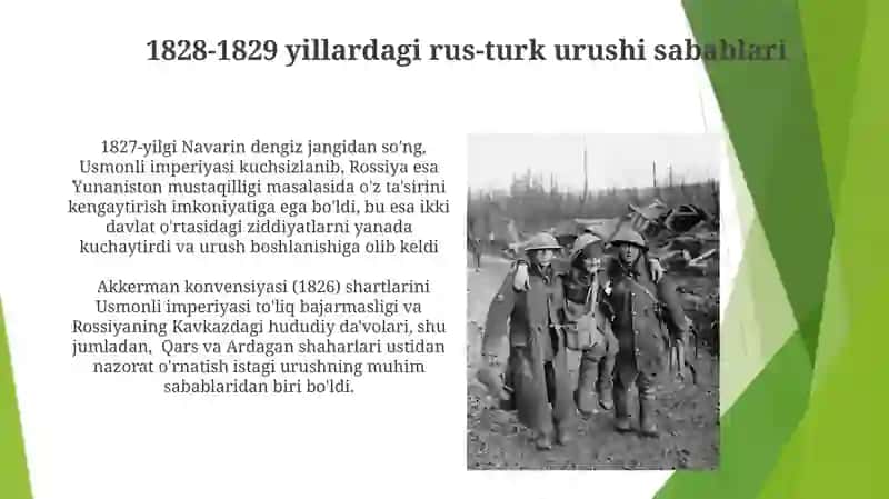 1828-1829 yillardagi Rossiya Turkiya urushi 4
