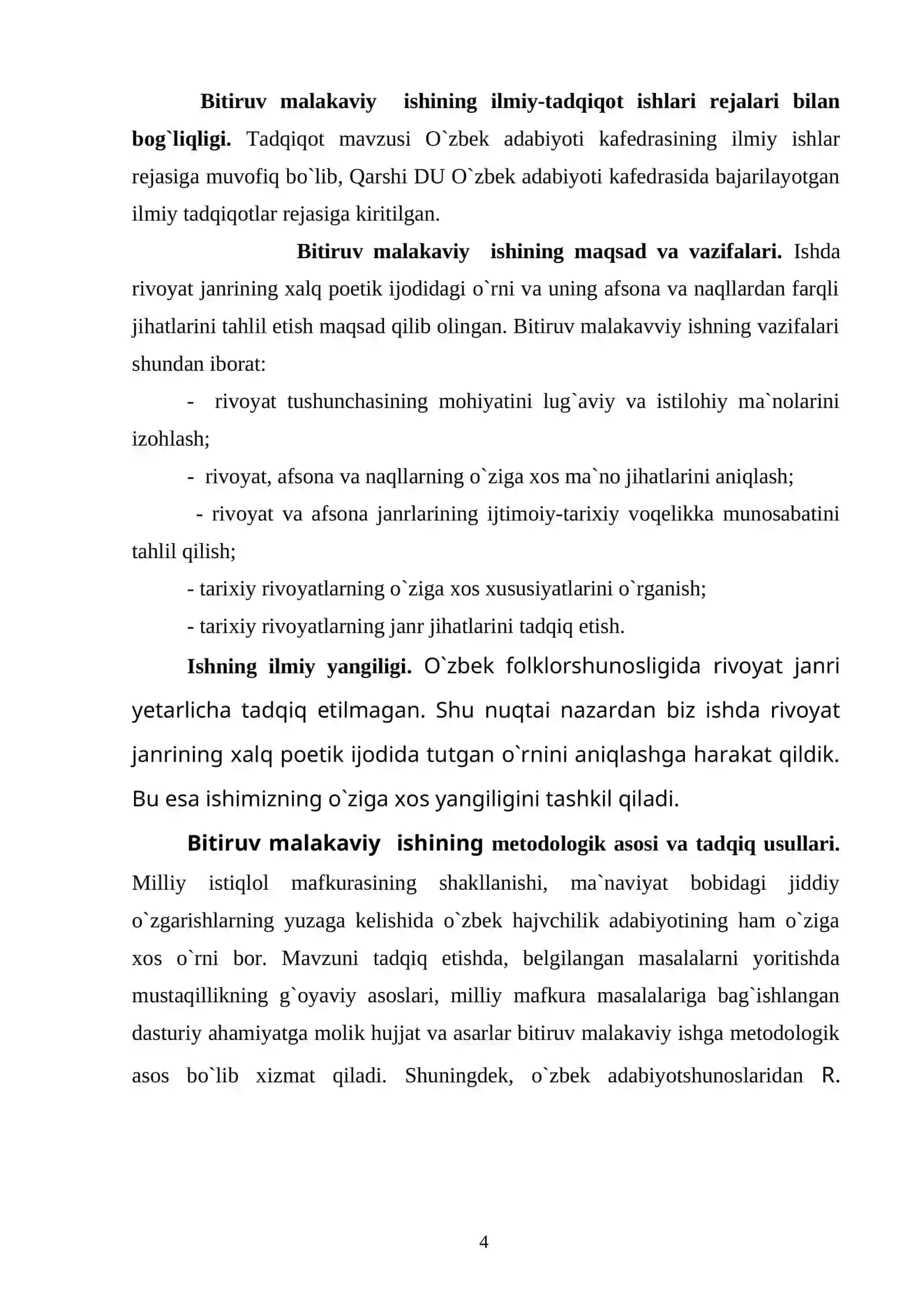 Rivoyat va uning xalq poetik ijodidagi o`rni 4