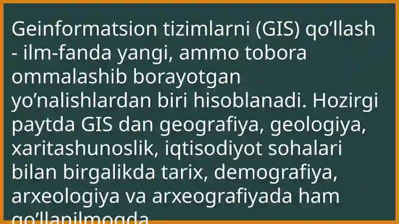 Geoaxborot tizimi 4