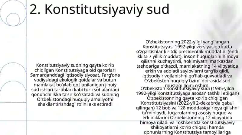 Oʻzbekiston Respublikasi Konstitutsiyasi 4