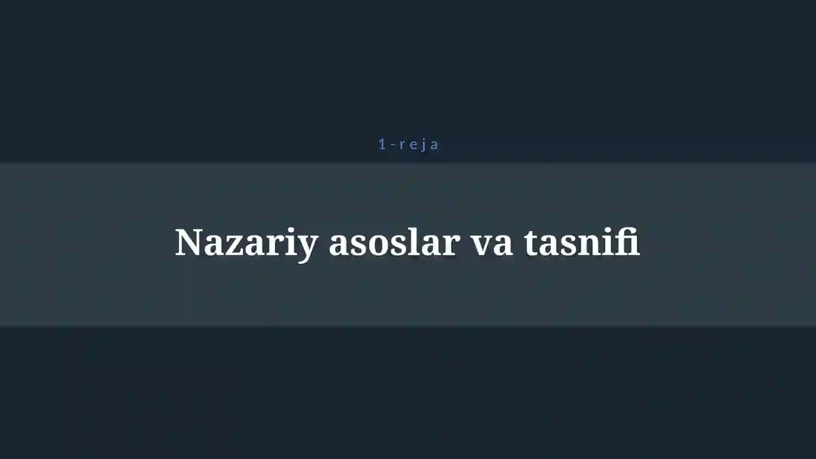 QAYTA TIKLANADIGAN ENERGETIK RESURSLAR VA NOAN’ANAVIY ENERGIYA MANBAALARI 4